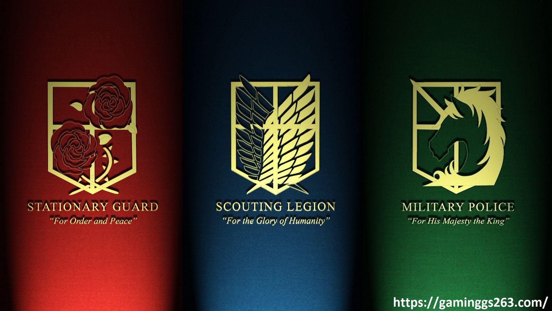 Scout Regiment Logo Game Free Download