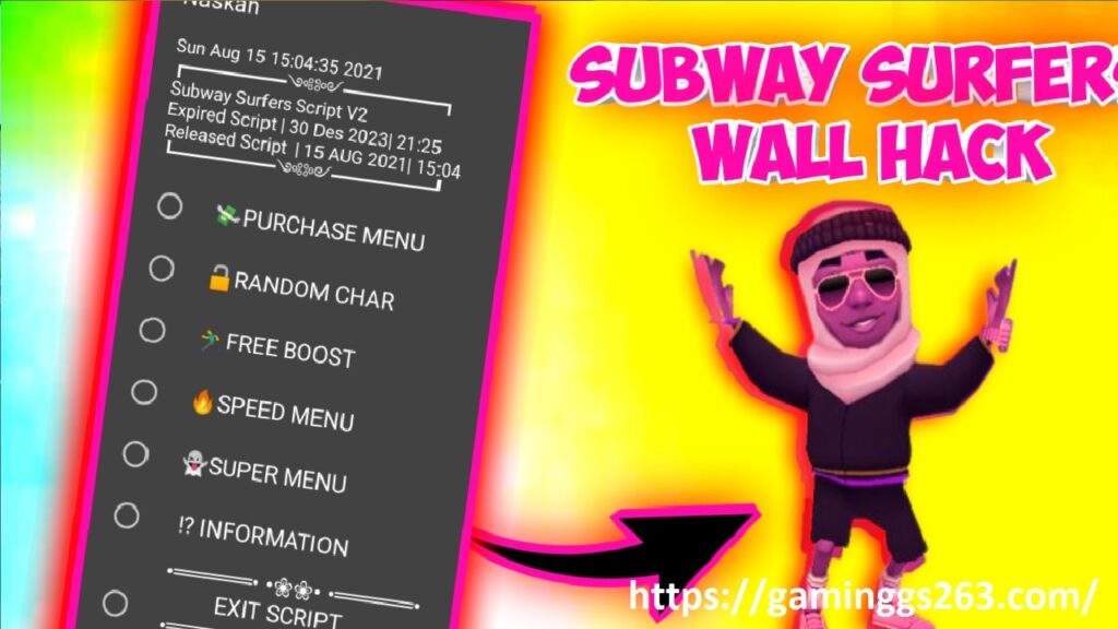 Subway Surfers Hack Game APK Download 