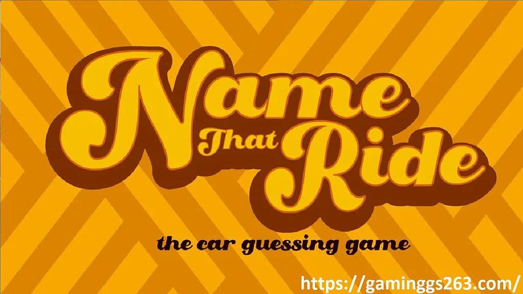 Name That Car Game Download